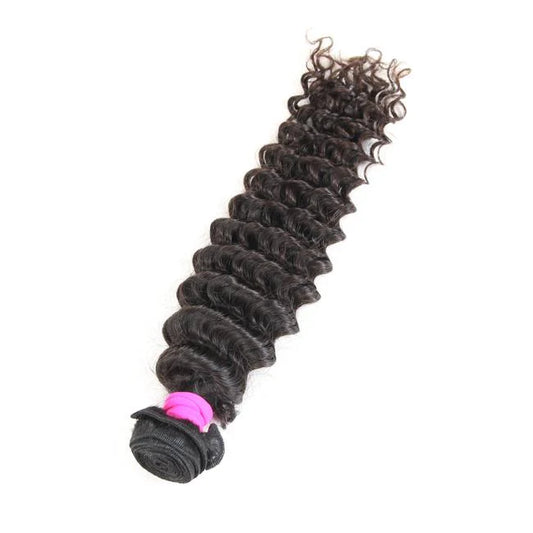 1pc Virgin Human Hair Bundle — Deep Wave
