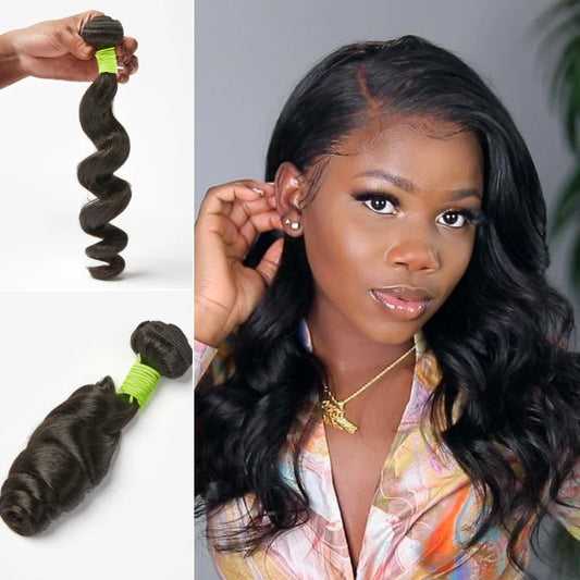 1pc Virgin Human Hair Bundle — Loose Wave
