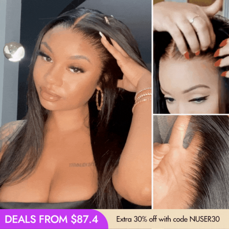 Silky Straight Glueless 13×4 HD Lace Unit — Pre-Cut Hairline | The ShearStyles Collection